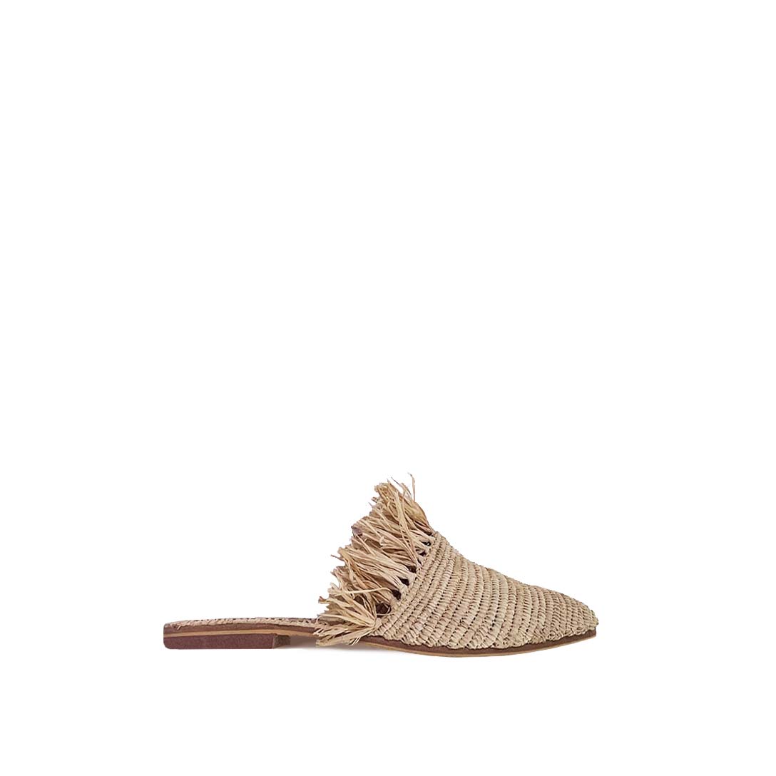 Tya Raffia Mules